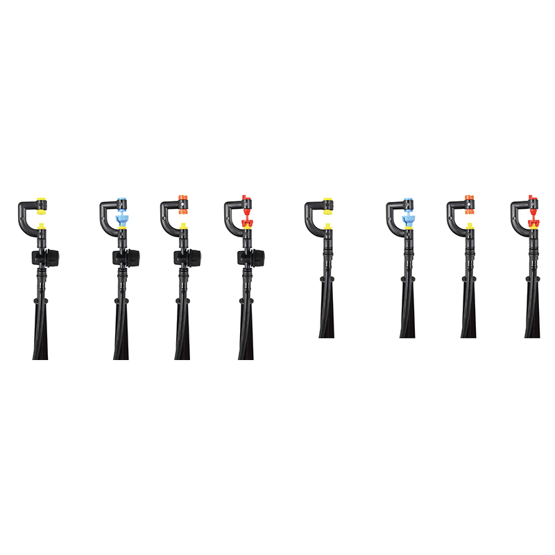 可調流量噴霧/下噴雙水花噴頭-300MM插針+0.5M連接管 5341